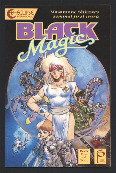 Black Magic #1 VF 1990 Eclipse Masamune Shirow Comic Book