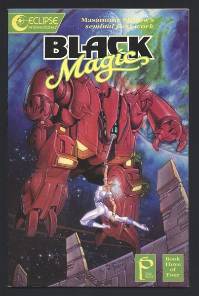 Black Magic #3 VF/NM 1990 Eclipse Masamune Shirow Comic Book