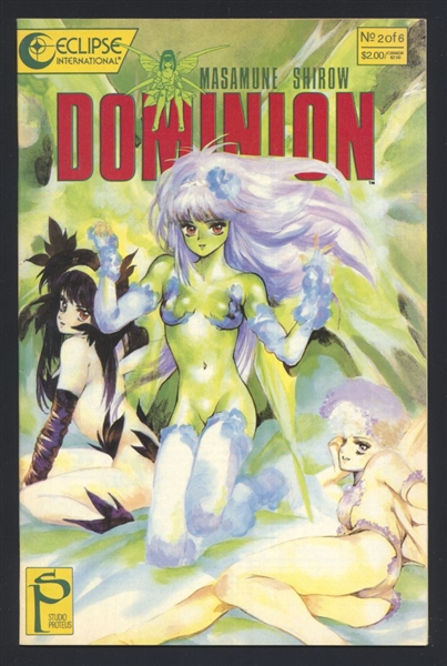 Dominion #2 VF/NM 1990 Eclipse Masamune Shirow Manga Comic Book