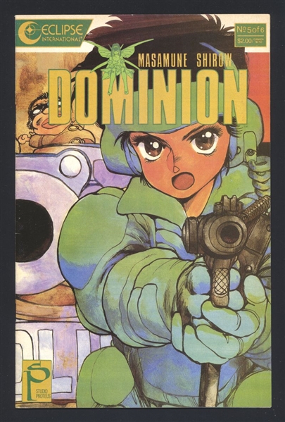 Dominion #5 VF 1990 Eclipse Masamune Shirow Manga Comic Book