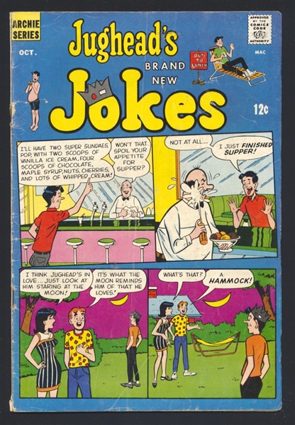 Jughead's Jokes #2 VG 1967 Archie Comic Book