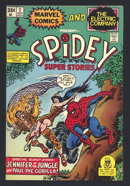 Spidey Super Stories #2 FN 1974 Marvel 1st Mr. Measles Comic Book