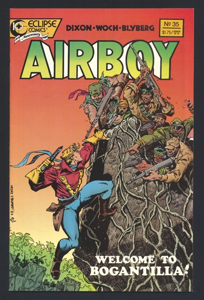 Airboy #35 VF/NM 1988 Eclipse Chuck Dixon Comic Book