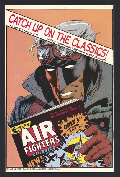 Airboy #35 VF/NM 1988 Eclipse Chuck Dixon Comic Book