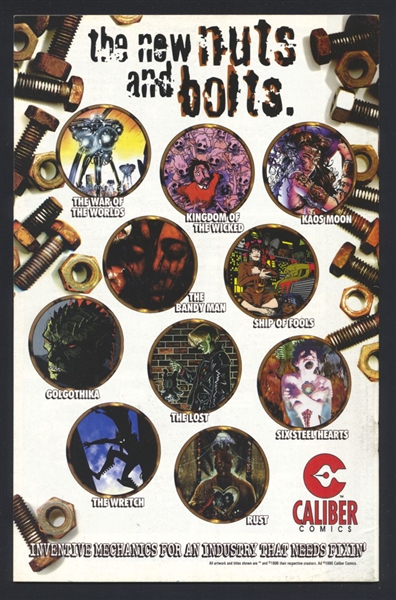 Mike Deodato's Jonas! #1 F/VF 1996 Caliber Comic Book
