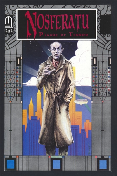 Nosferatu, Plague of Terror #4 VF 1991 Millennium Richard Pace Comic Book