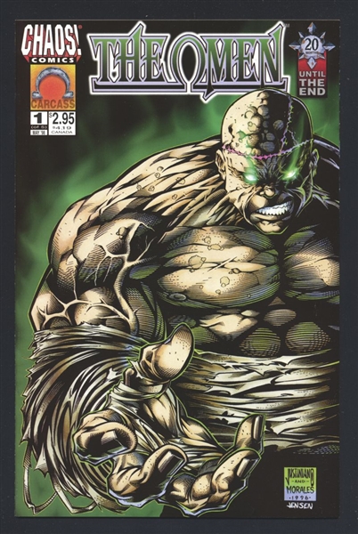 Omen #1 NM 1998 Chaos! Carcass Variant Comic Book