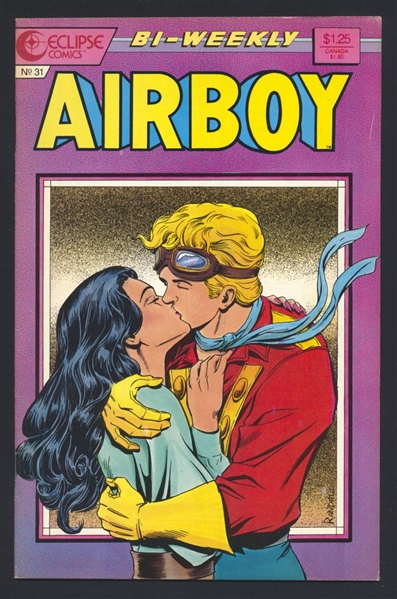 Airboy #31 FN 1987 Eclipse Chuck Dixon Ron Randall Comic Book