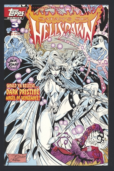 Satan's Six: Hellspawn #3 VF 1994 Topps John Cleary Comic Book