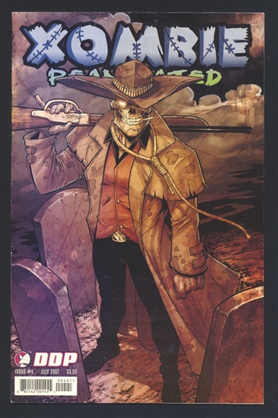 Xombie: Reanimated #4 FN 2007 Devil's Due Tim Seeley Cover Comic Book