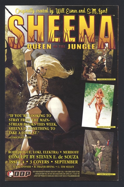 Xombie: Reanimated #4 FN 2007 Devil's Due Tim Seeley Cover Comic Book