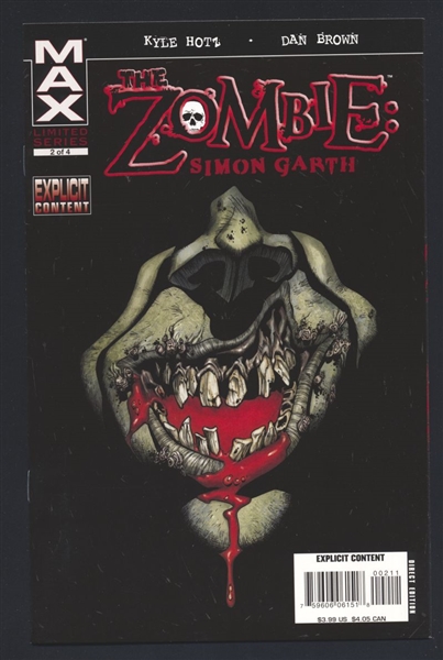 Zombie: Simon Garth #2 VF 2008 Marvel (MAX) Comic Book