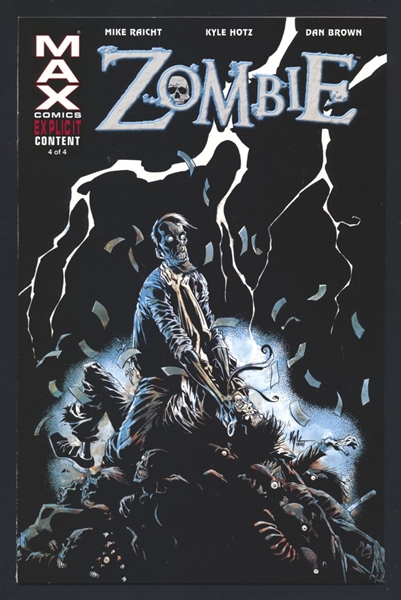 Zombie #4 VF 2007 Marvel (MAX) Comic Book