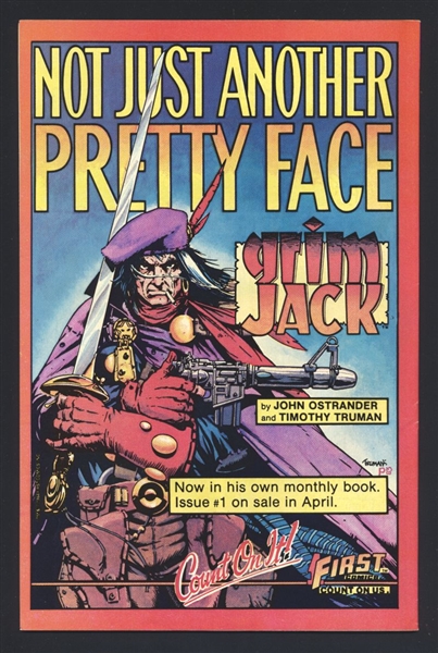 Jon Sable, Freelance #13 VF 1984 First Mike Grell Comic Book