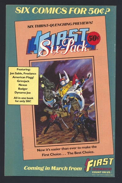 Badger #24 FN 1987 First MIke Baron Comic Book