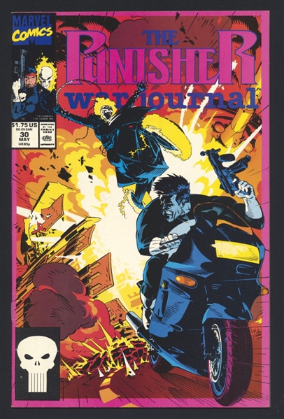 The Punisher War Journal #30 NM 1991 Marvel Ghost Rider Comic Book