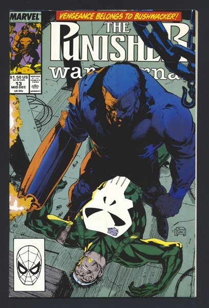 The Punisher War Journal #13 NM 1989 Marvel Jim Lee Comic Book
