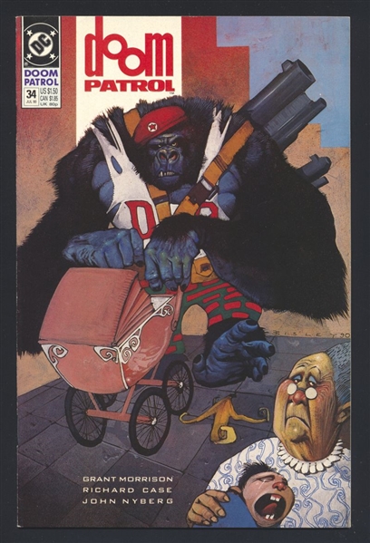 Doom Patrol (1987) #34 NM 1990 DC Grant Morrison Comic Book