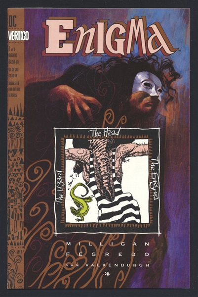 Enigma #1 VF/NM 1993 DC (Vertigo) Peter Milligan Comic Book