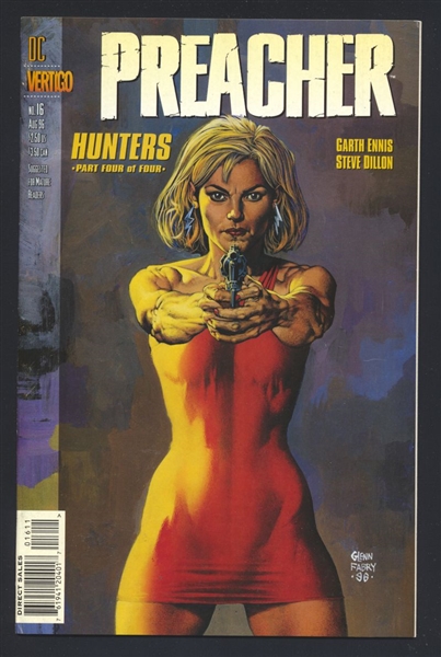 Preacher #16 VF/NM 1996 DC (Vertigo) Hunters p4 Garth Ennis Comic Book