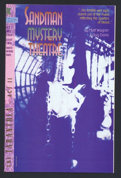 Sandman Mystery Theatre #2 VF/NM 1993 DC (Vertigo) Comic Book