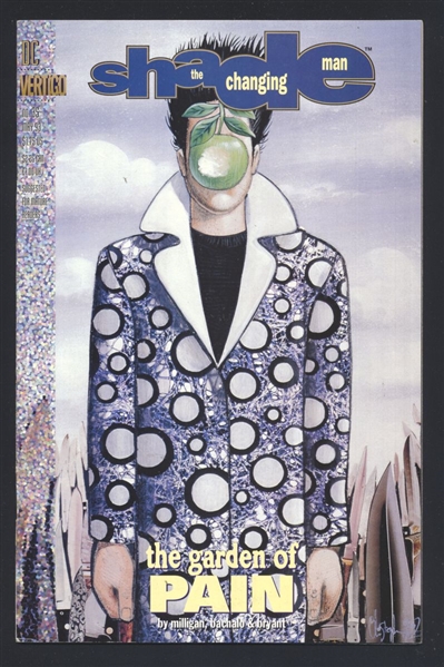 Shade, the Changing Man (V2) #35 FN 1993 DC (Vertigo) Chris Bachalo Art