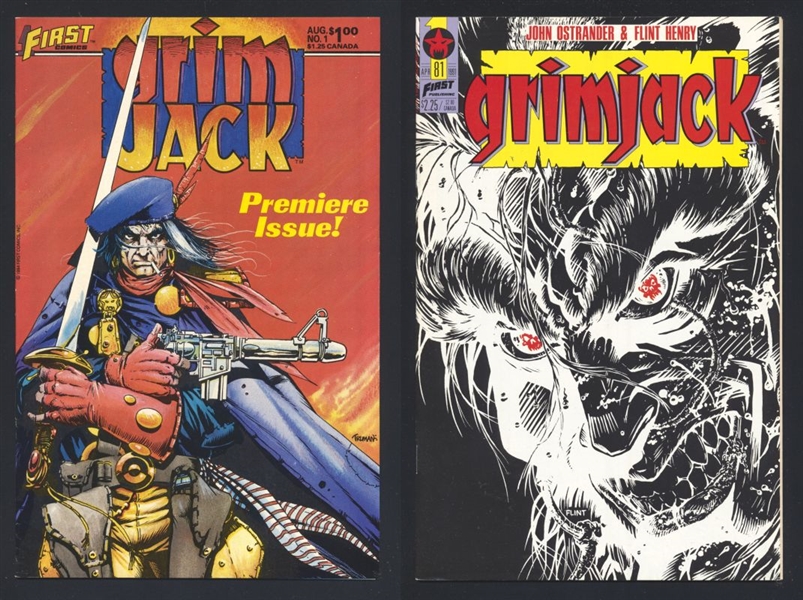 Grimjack SET #1-81 VF/NM 1984 First Truman Ostrander Comic Book