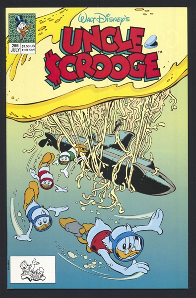 Walt Disney Uncle Scrooge #256 NM 1991 Disney Comic Book