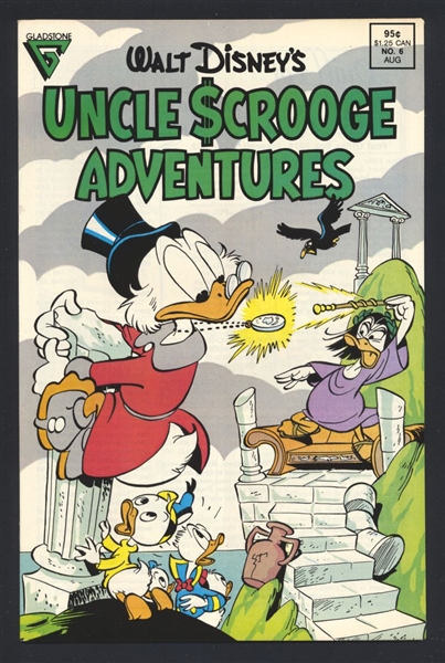 Uncle Scrooge Adventures #6 VF/NM 1988 Gladstone Daan Jippes Comic Book