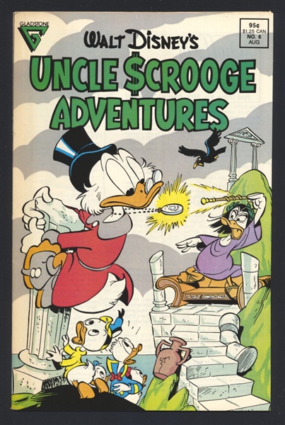 Uncle Scrooge Adventures #6 FN 1988 Gladstone Daan Jippes Comic Book