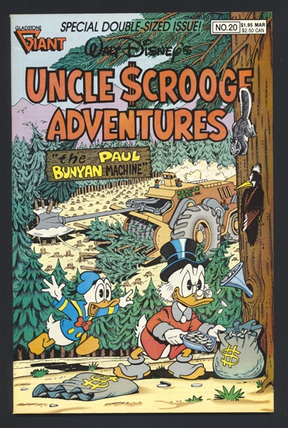 Uncle Scrooge Adventures #20 VF/NM 1990 Gladstone Don Rosa Comic Book
