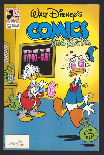 Walt Disney's Comics and Stories #549 VF/NM 1990 Disney Comic Book