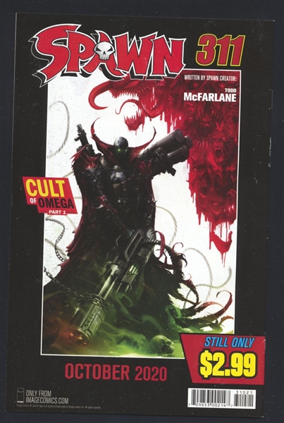 Spawn #310/B VF 2020 Image McFarlane Ninja Spawn Cover Comic Book