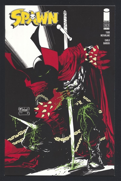 Spawn #323/B NM 2021 Image Todd McFarlane Cover Comic Book