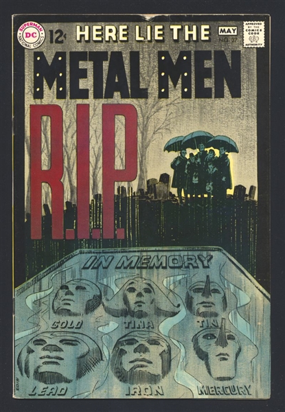 Metal Men #37 VG 1969 DC 1st Dr Pygmalion, Mr Conan Comic Book