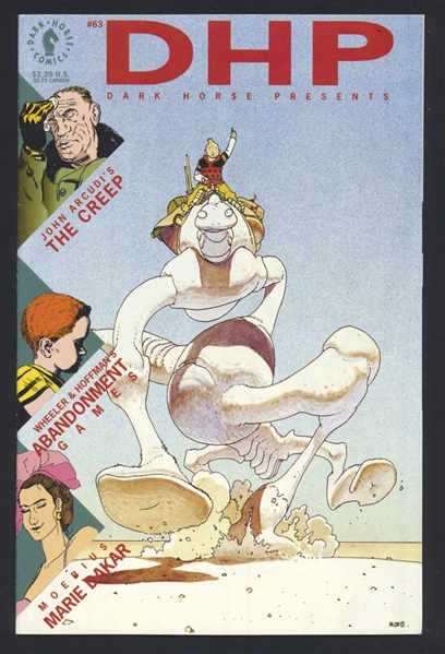 Dark Horse Presents #63 VF 1992 Dark Horse Moebius Comic Book