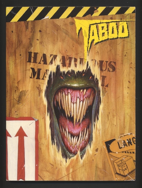Taboo #8 VF 1995 Kitchen Sink Greg Capullo Moebius Horror Comic Book