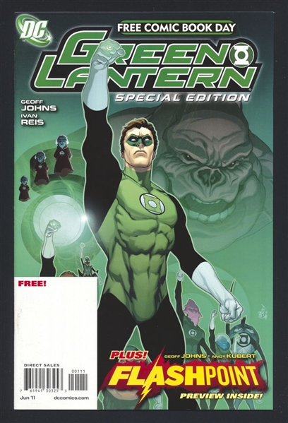 Green Lantern (2005) 30 (2nd print) 2011 DC FCBD Edition Comic Book