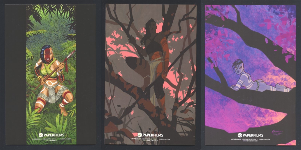 Fantasima SET #1-3 NM 2024 Paperfilms Scarce Kickstarter Dan Panosian Comic Book