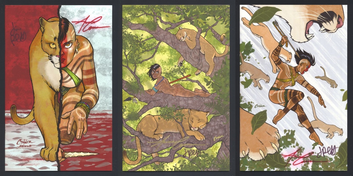 Fantasima SET #1-3 NM 2024 Paperfilms Scarce Kickstarter Amanda Conner Covers