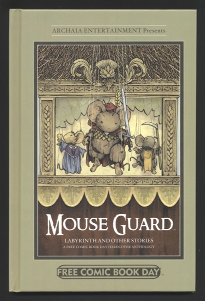 Mouse Guard Labyrinth and Other Stories FCBD 2012 HC NM David Petersen 2012