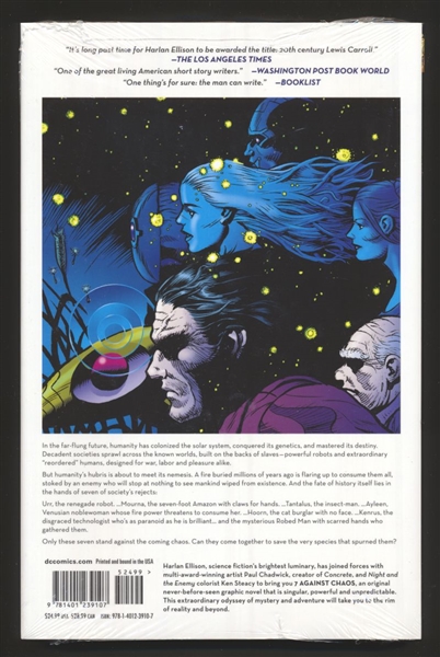 Harlan Ellison's 7 Against Chaos HC NM 2013 DC NEW SEALED Comic Book