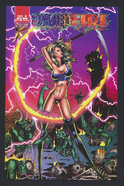 Vampfire #2 VF/NM 1996 London Night Comic Book