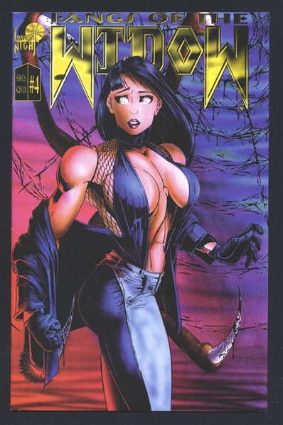 Fangs of the Widow #4 NM 1995 London Night Mike Wolfer Comic Book