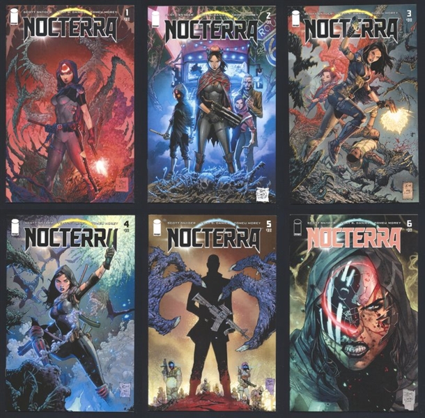 Nocterra RUN #1-6 VF/NM 2021 Image 1st Comic Book