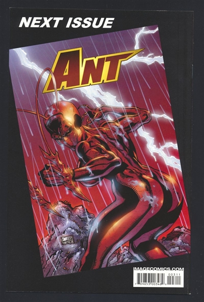 Ant (V2) #3 NM 2005 Image Mario Gully Spawn Cover Comic Book