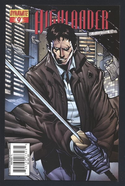 Highlander #9/D NM Pat Lee Variant Dynamite Comic Book
