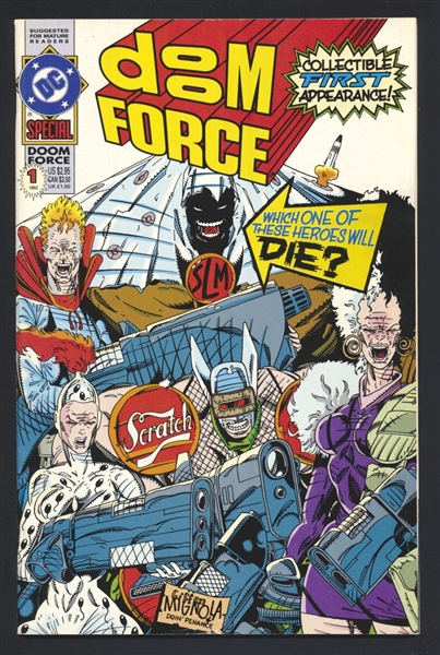Doom Force Special #1 VF Grant Morrison 1992 DC Comic Book