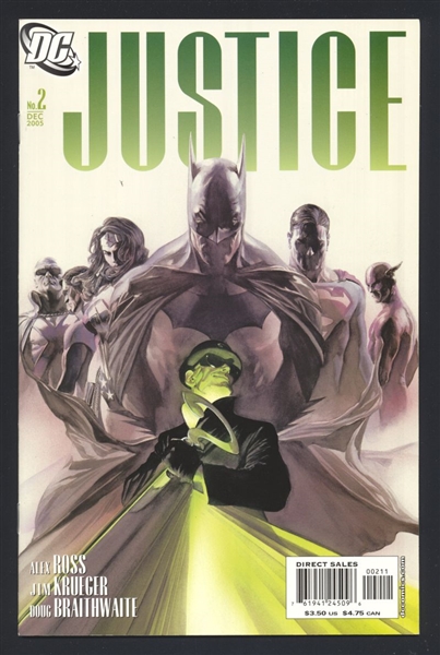 Justice #2 NM Alex Ross 2005 DC Comic Book