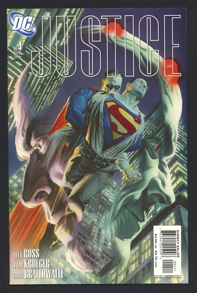 Justice #4 VF Alex Ross 2006 DC Comic Book